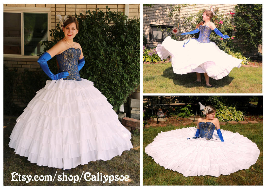 Seven Tiered Ruffle Petticoat by Caliypsoe on DeviantArt