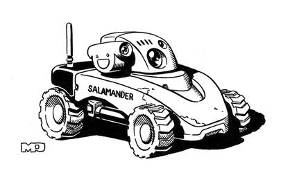 Shadowrun - Salamander by SteamPoweredMikeJ