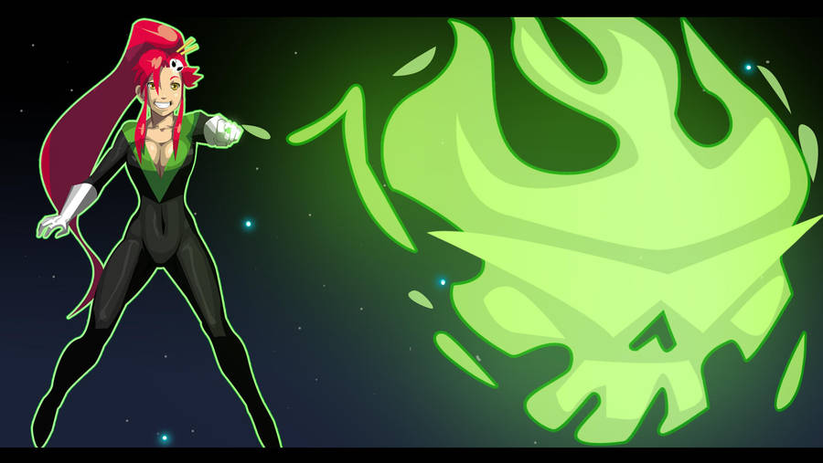 Green Lantern Yoko Wallpaper by morganagod