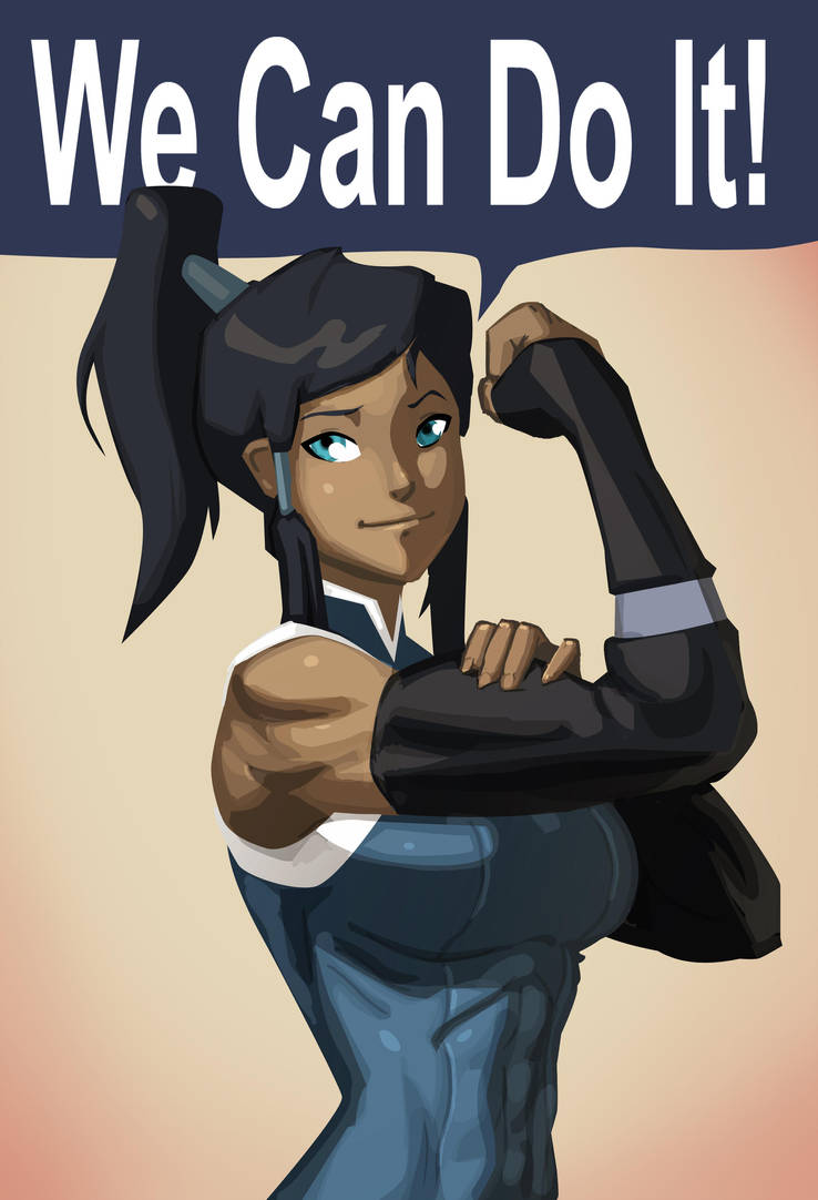 Korra the Riveter by morganagod