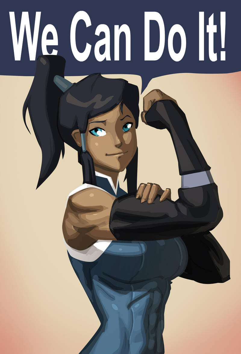 Korra the Riveter by morganagod