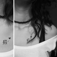 tattoo of us by koksuel