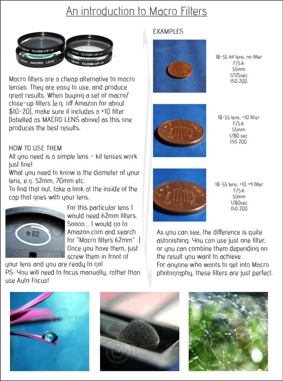 An Intro to Macro Filters by Jules1983