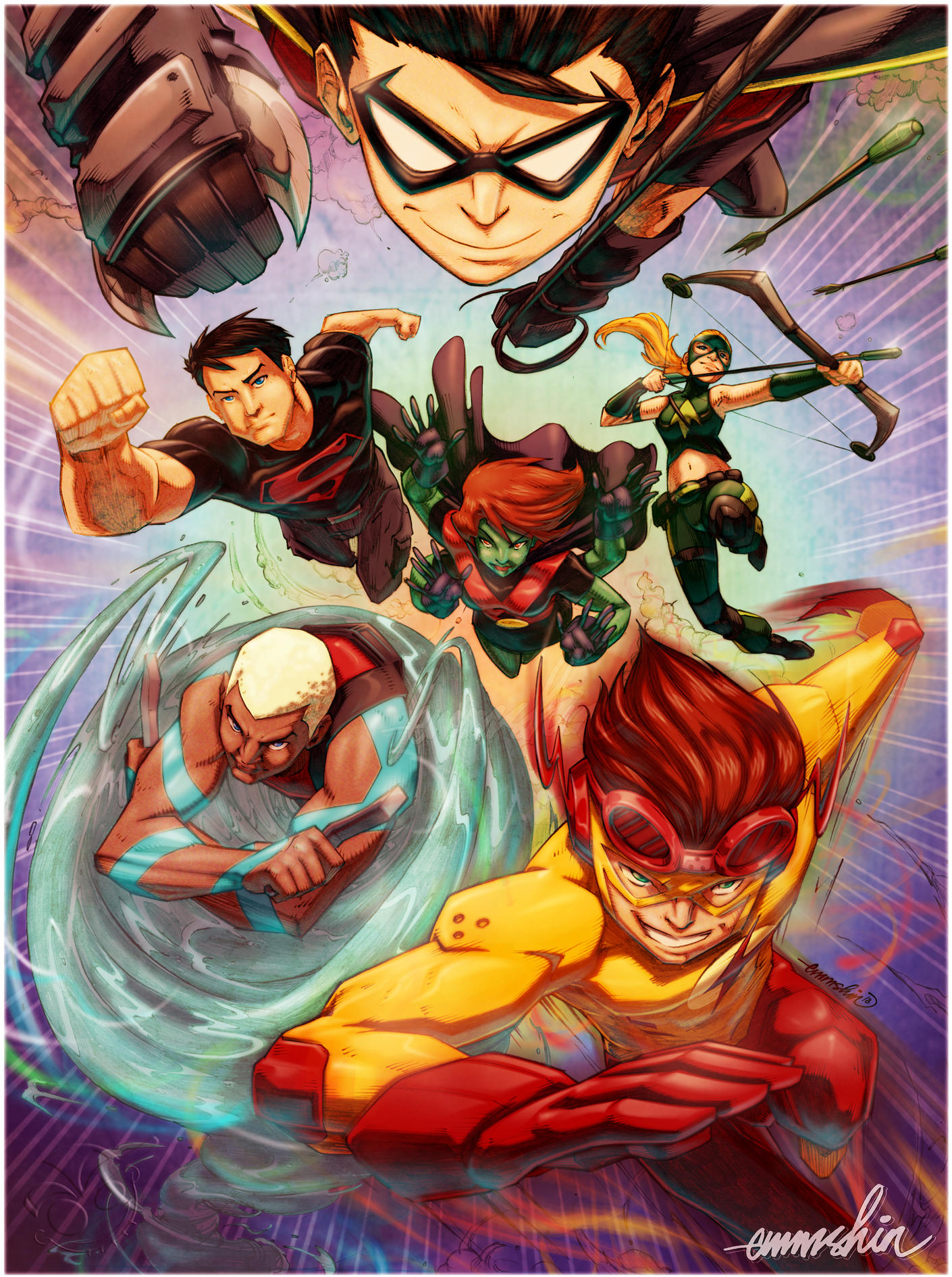 Young Justice by emmshin