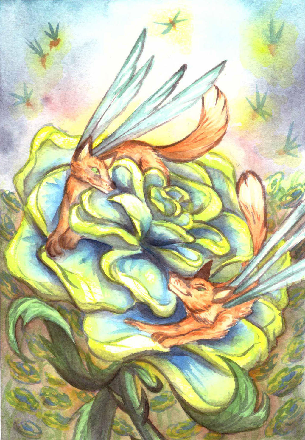 Strange Dragonfly by LeoDragonsWorks