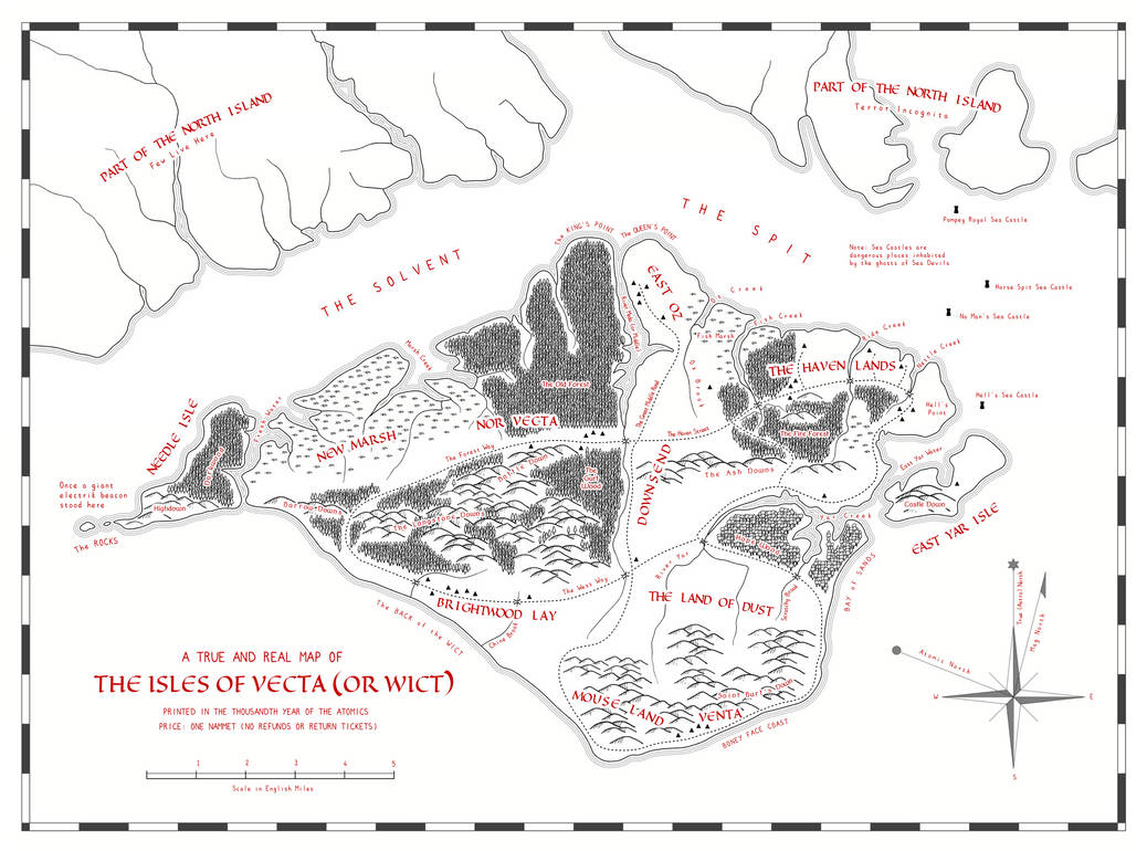 The Isles of Vecta or Wict by HenryBeauchamp