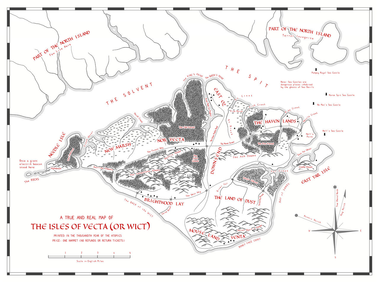 The Isles of Vecta or Wict by HenryBeauchamp