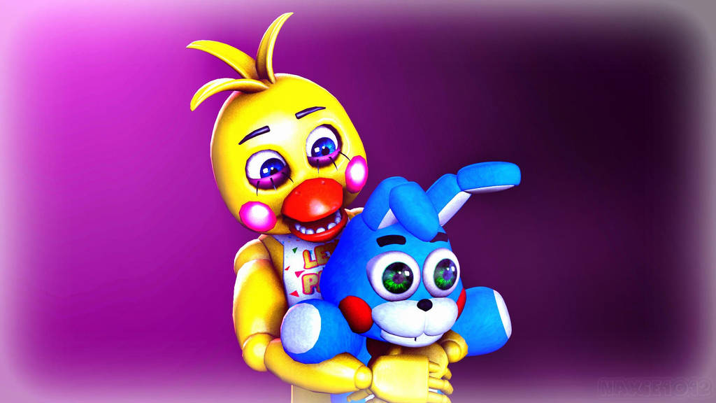 .:Toy Chica Plush Toy Bonnie:. by Clara-Foxx on DeviantArt