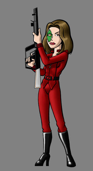 Linda Griffin as Diana by BloodyWilliam