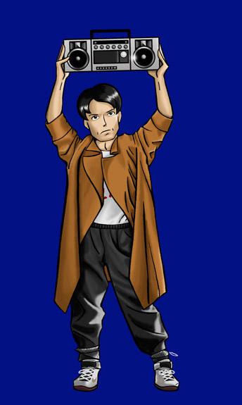 Brian Danielson as Lloyd Dobler by BloodyWilliam