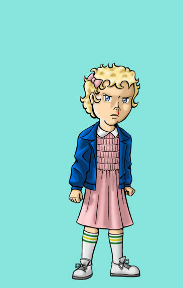 Ramona as Eleven by BloodyWilliam
