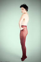 Mina Modeling tights by Casslass