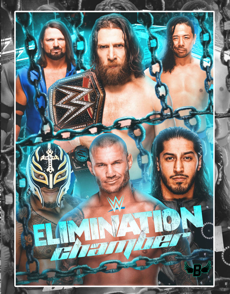 elimination chamber 2019 poster by blackoutarts on DeviantArt