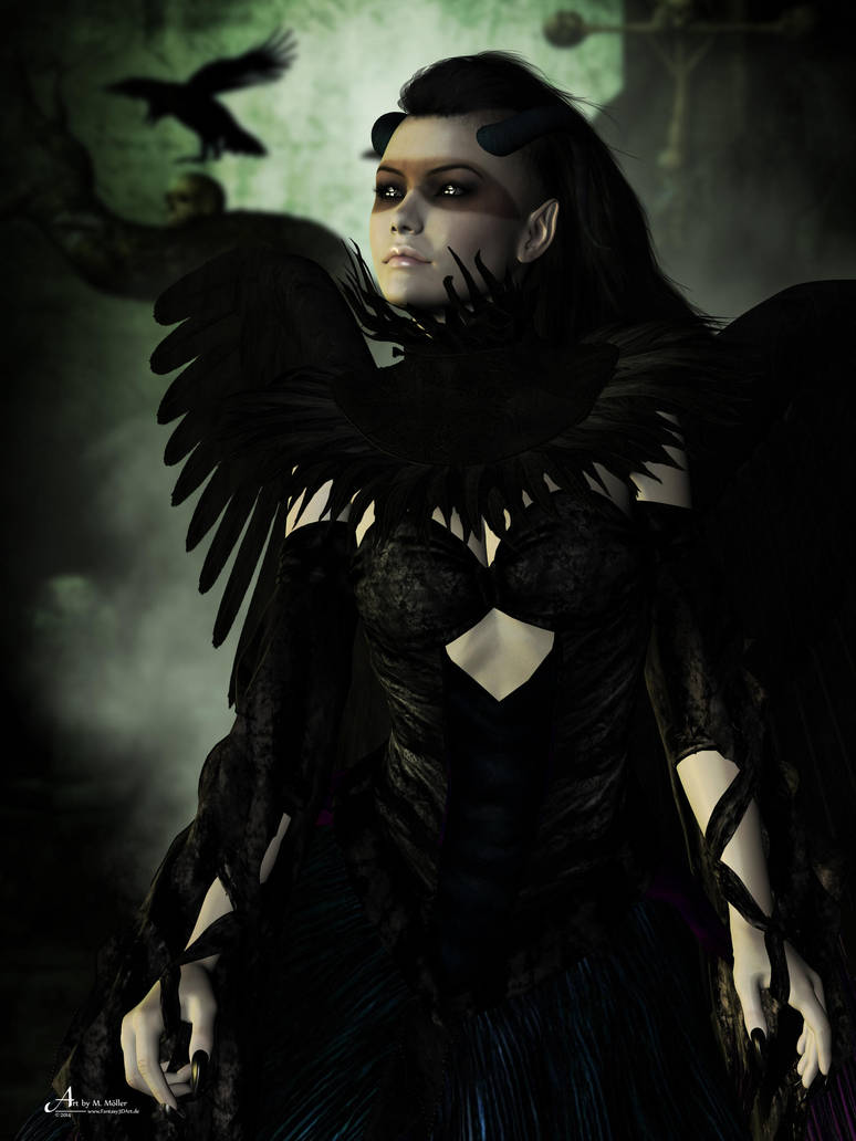 Mistress of the dark by Gwasanee