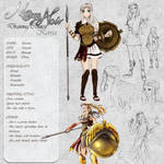 Kerria - Character Card by Noire-Ighaan
