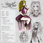 Heliane - Character Card by Noire-Ighaan