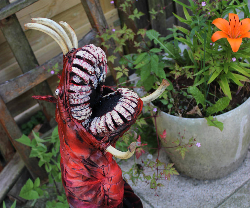Prehistoric Rhino Handpuppet by nekrotherium