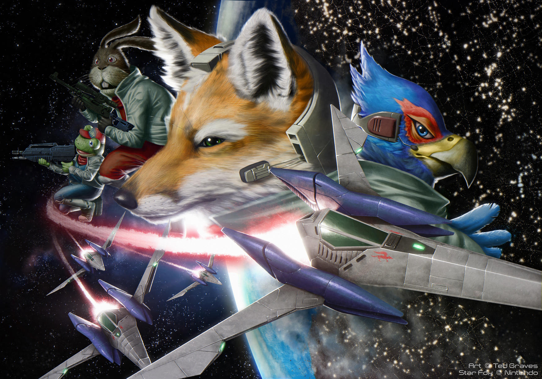 Star Fox by Zombie-Graves