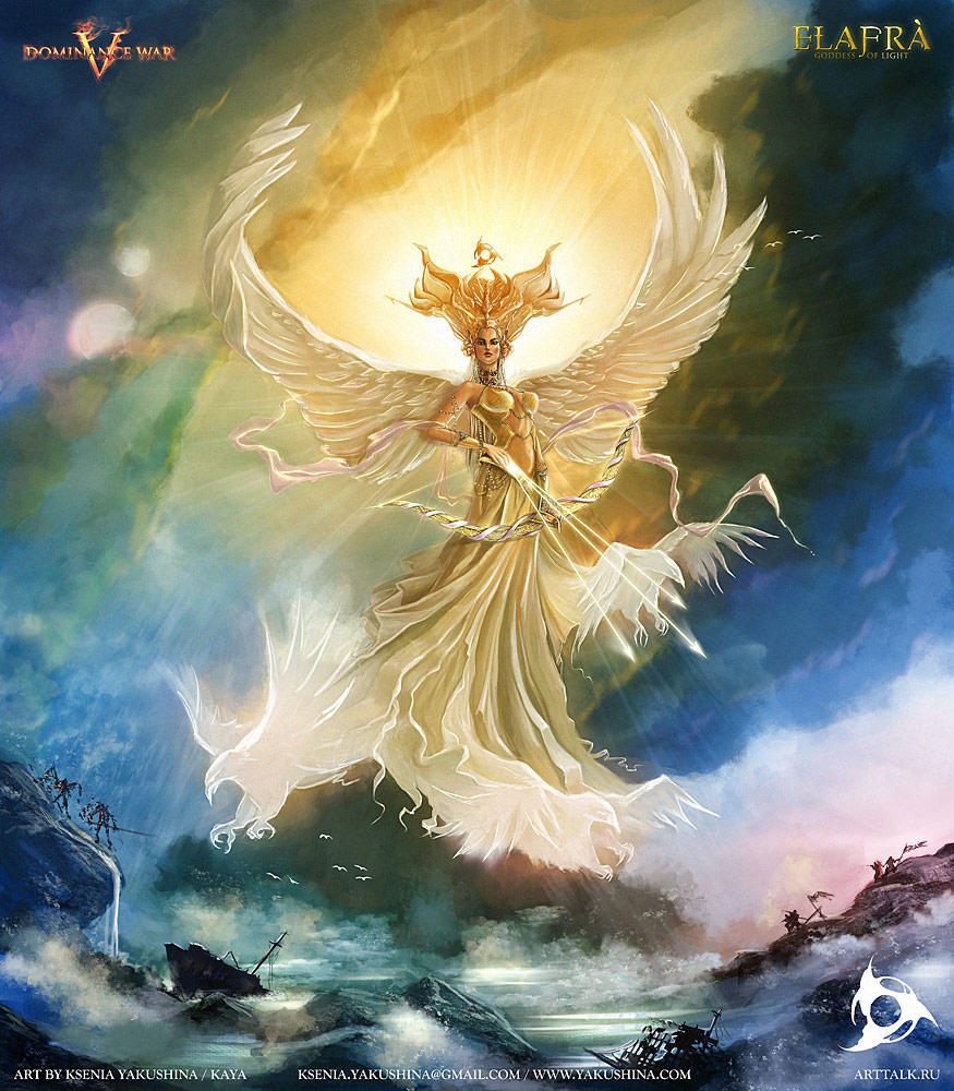 Goddess of Light by KseniaYakushina