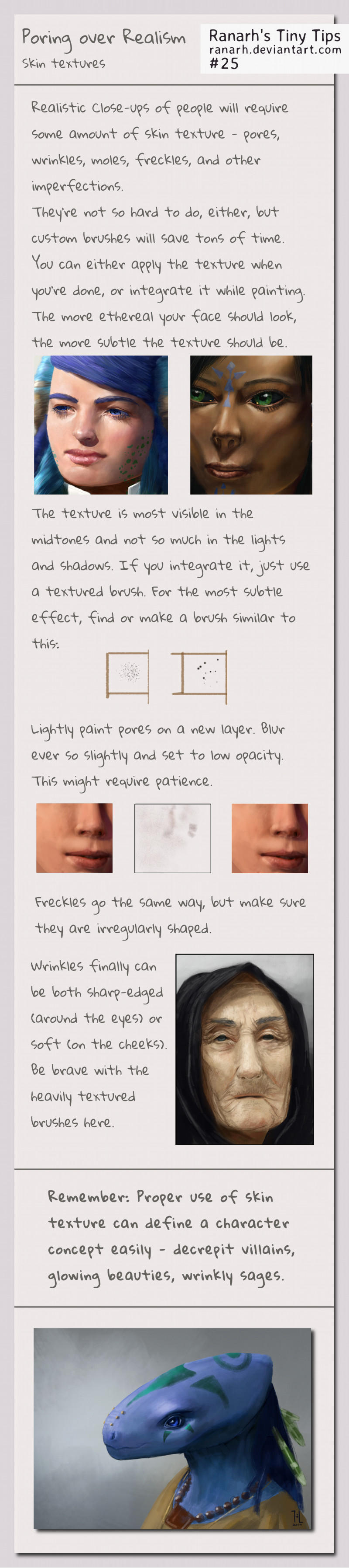 Tiny Tips: Poring over realism by Ranarh