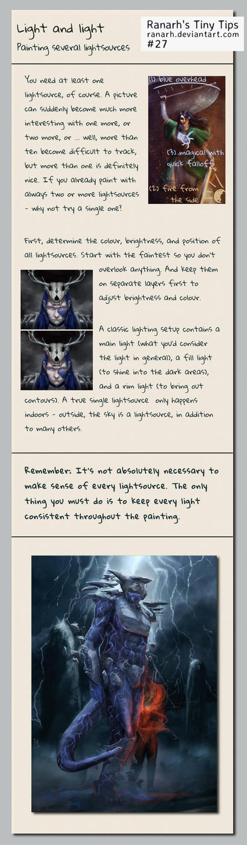 Tiny Tips: Light and Light by Ranarh
