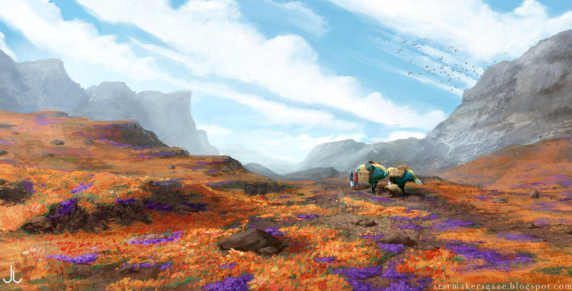 Yellow Forest Borderlands (repaint) by Ranarh