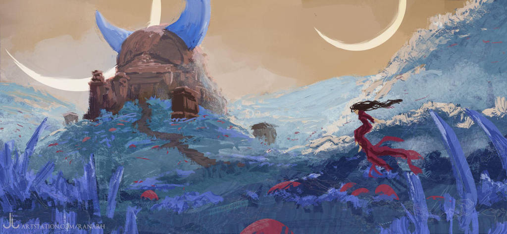 Aranataca Moon Temple by Ranarh