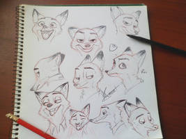 Nick Sketches by Rmozarts
