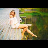 Evening at the River by platen