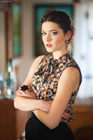 Nika's portrait by platen