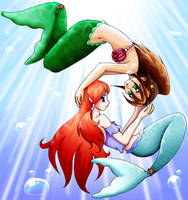 Under The Sea Commission by Sakurarmarie on DeviantArt
