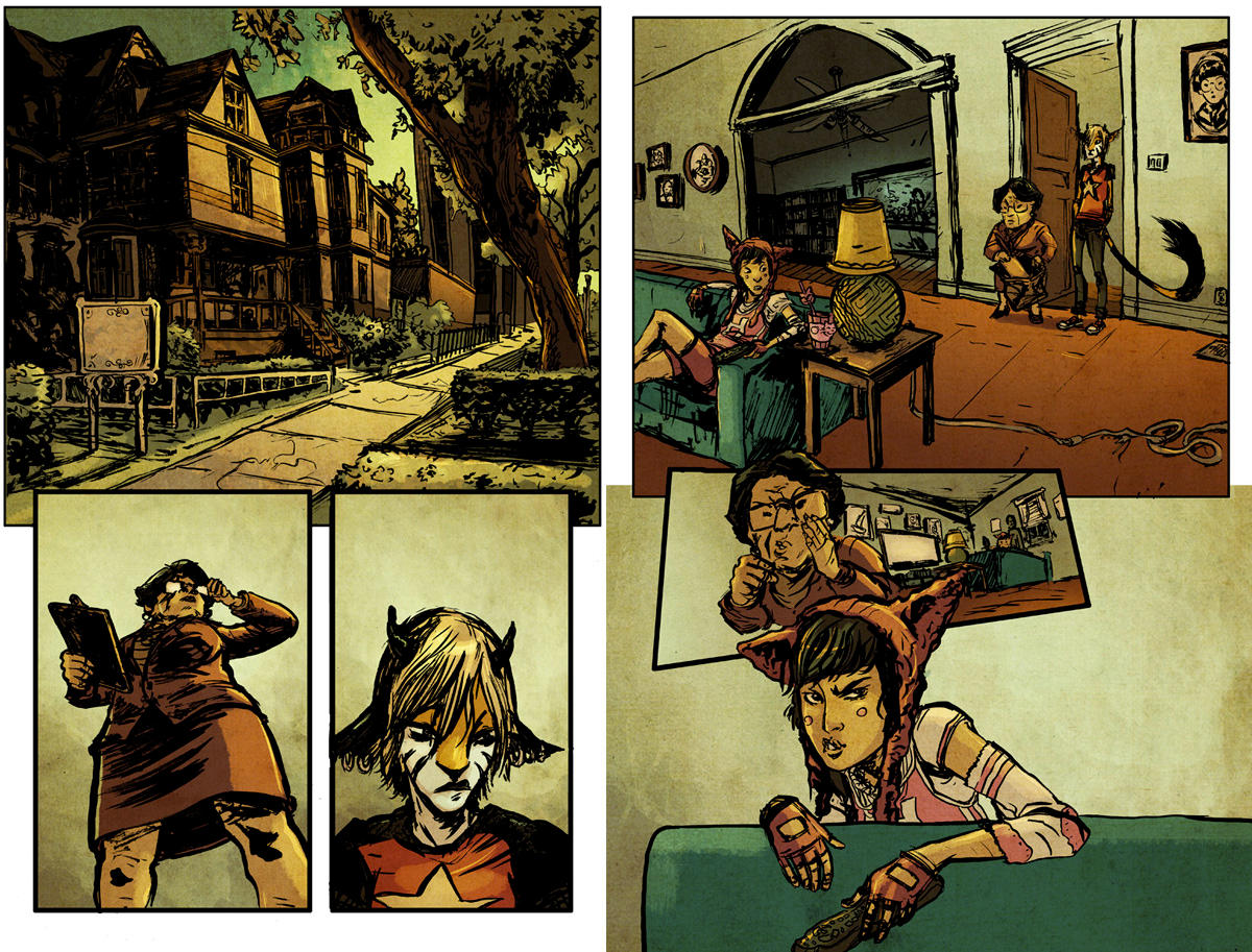 Cat Fight Colors Preview by angieness