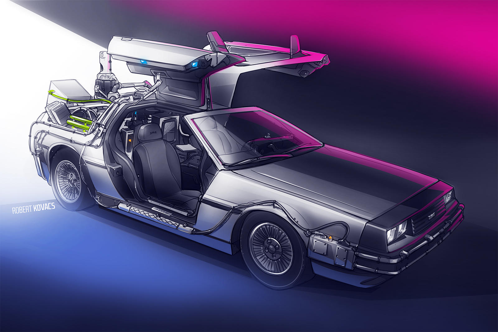 Back To The Future by roobi
