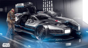 Millennium Falcon Car by roobi