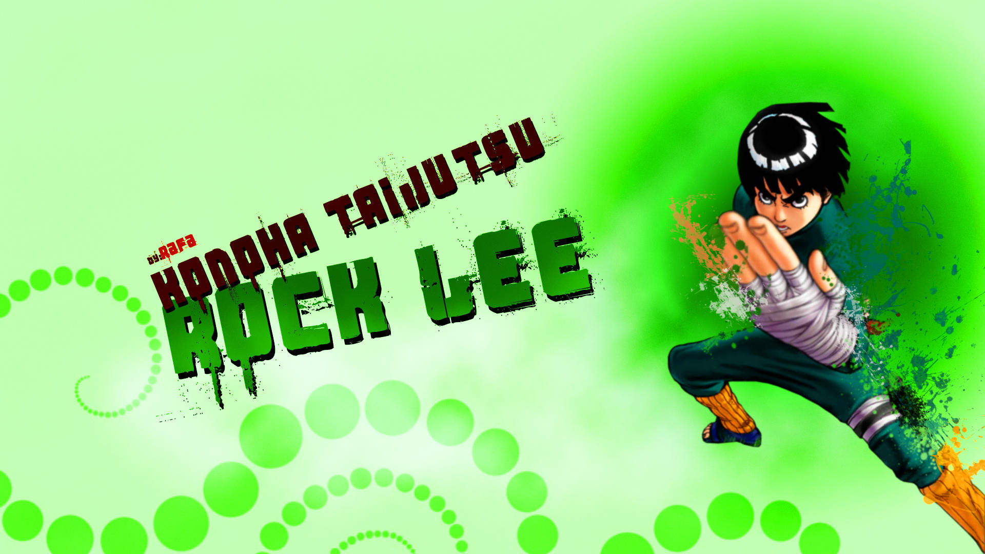 Naruto Rock Lee By Rafaken On Deviantart