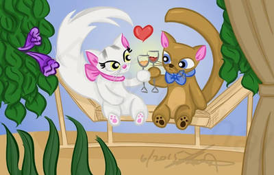 NAPA CATS by amy3dtd