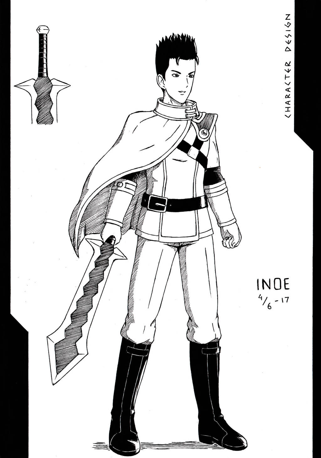 Just Draw! #11: Miguell by i-n-o-e
