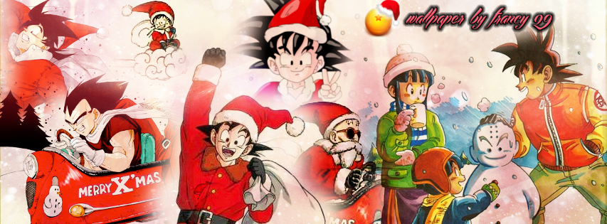 Walpaper Christmas Dragonball by Francy29 on DeviantArt