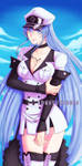 Esdeath COMMISSION by DKSTUDIOS05