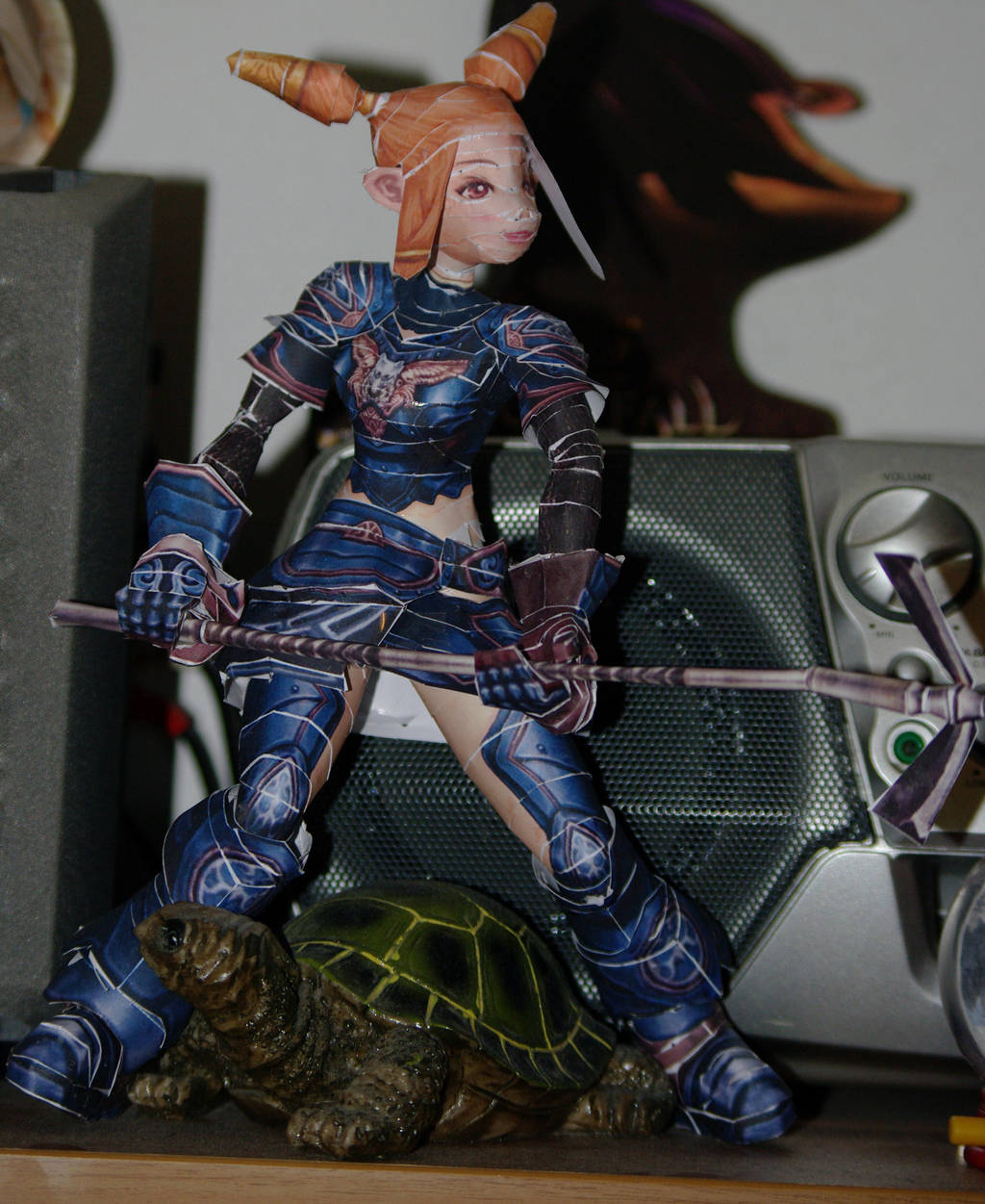 Lineage 2 Dwarf Papercraft by FabiexD on DeviantArt