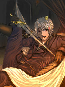 APH: Gilbird...and Prussia xD by alganori