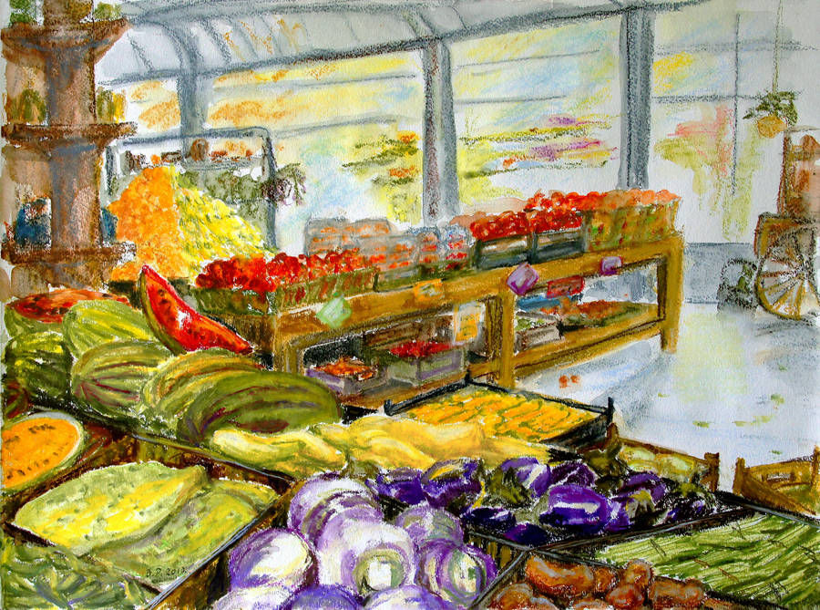 Farmer's Market In Fort Worth, Texas by BarbaraPommerenke