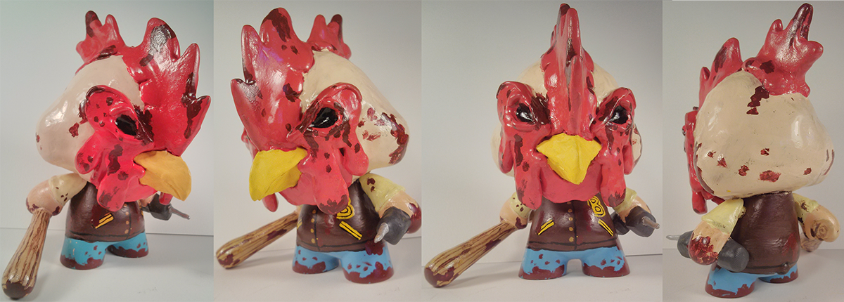 Richard (from Hotline Miami) Munny Customization by tripled153