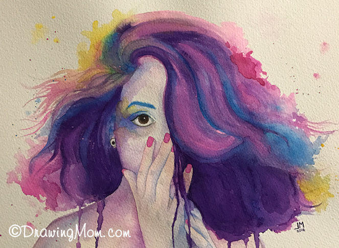 Vibrant by DrawingMom