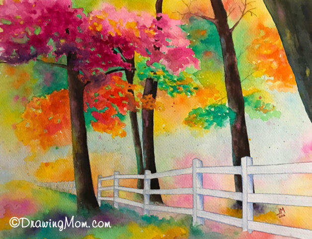 Leaves of Change by DrawingMom