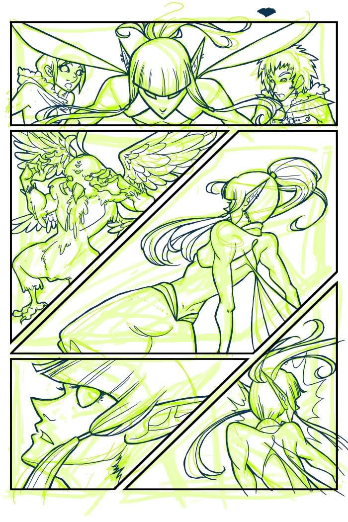 VS. Ship, Page 6 WIP by shilane