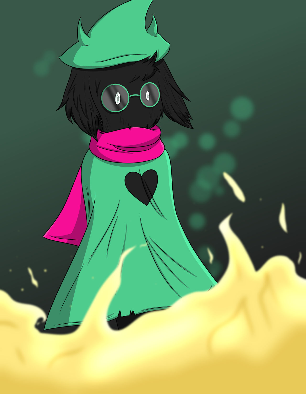 [DeltaRune] Ralsei by HuffieArtist on DeviantArt