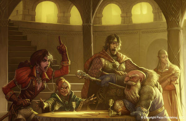 Argument in the Council by Concept-Art-House