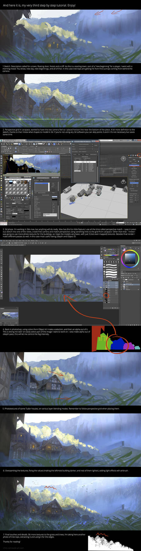 Town of Beginnings Step By Step by ChrisOstrowski