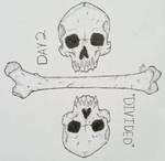 Inktober Day 2 - Divided by BlackSnowWonderland
